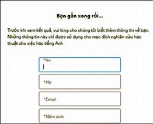 Bài Test Trình Độ B1