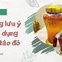 Táo Tân Cương Có Tác Dụng Gì